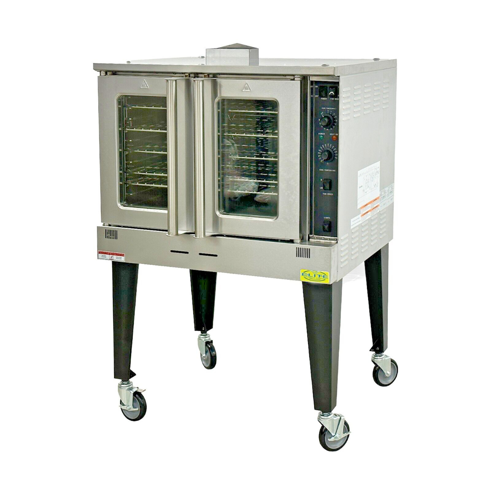 NSF Commercial Convection Oven Full Size Toaster Baker Natural Gas