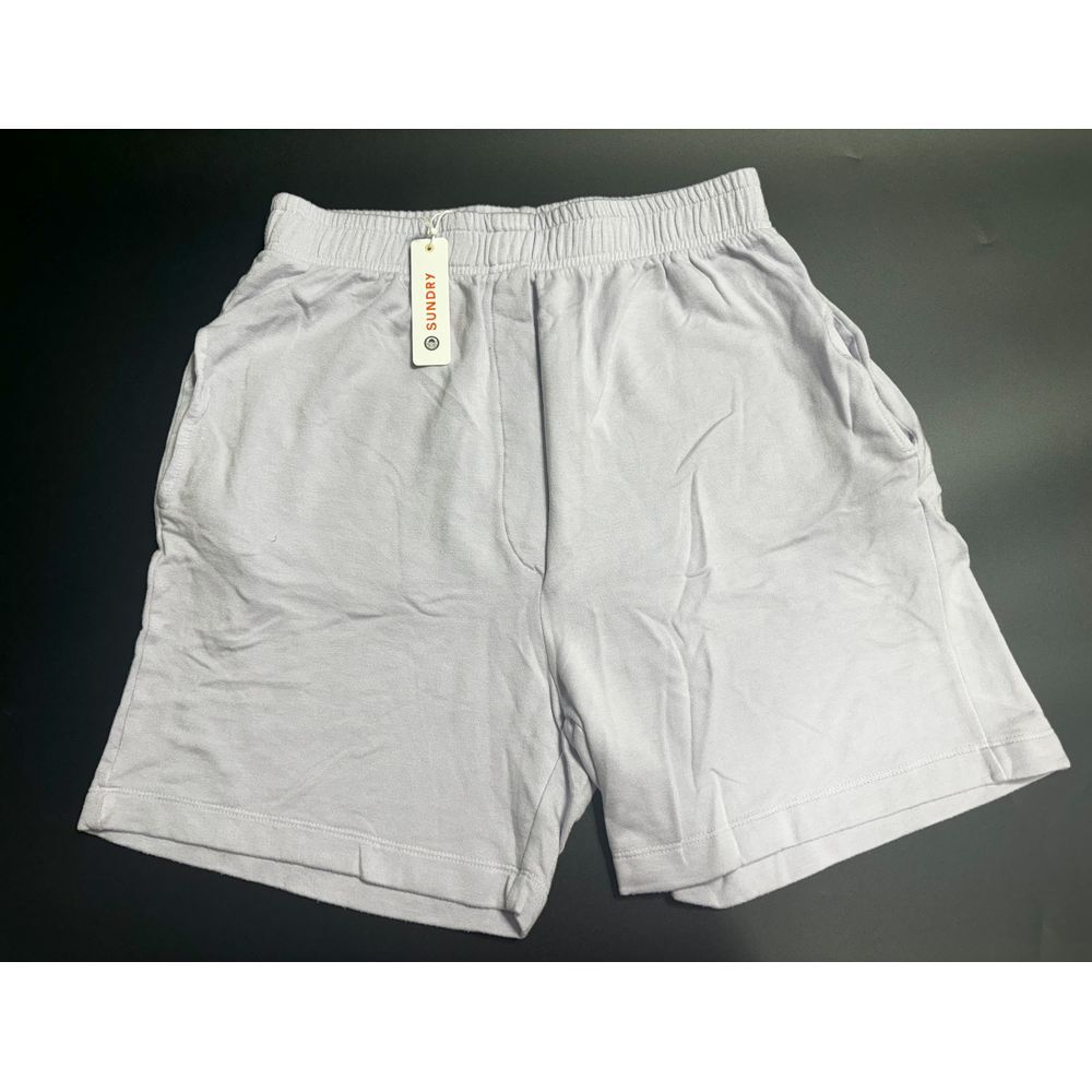 Sundry NWT Boyfriend Super Soft Viscose Fleece Shorts Purple Size 1 MSRP $95