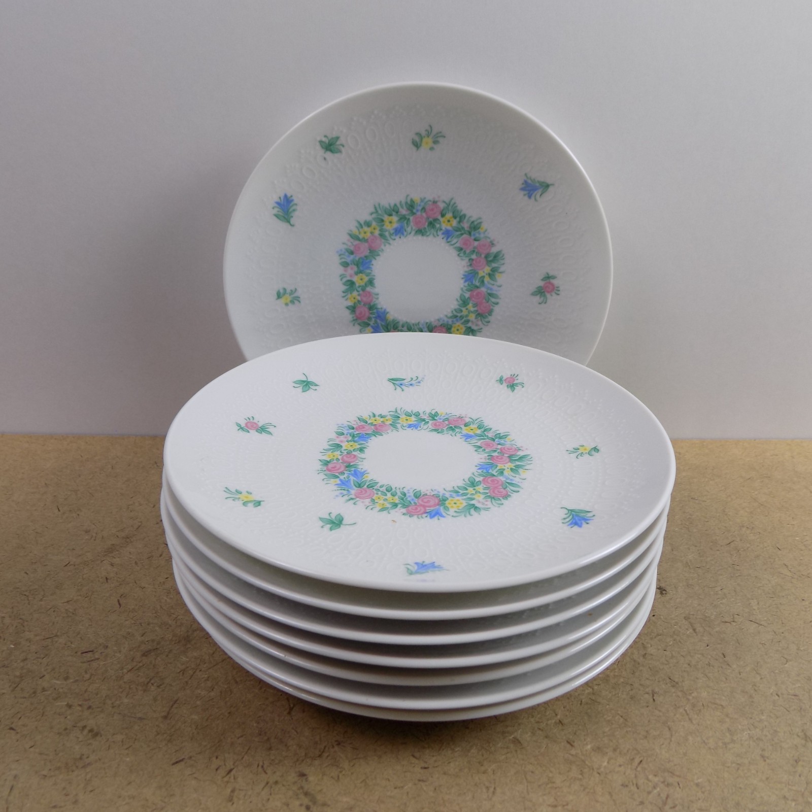 8 Rosenthal Romance Garland 5-7/8\ 8 Rosenthal Romance Garland 5-7/8\