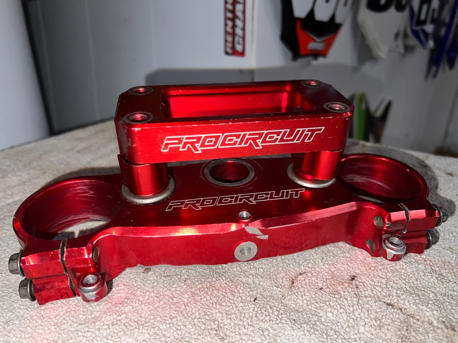 CR 250 Pro Circuit Top Triple Clamp