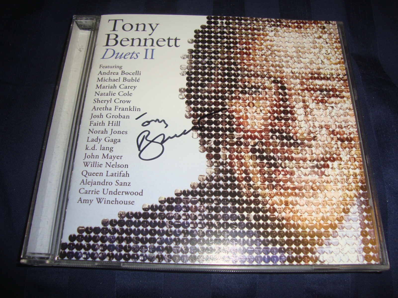 Tony Bennett Duets II Signed Cd Tony Bennett Duets II Signed Cd