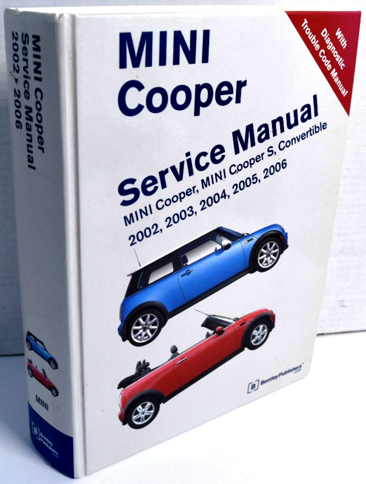 2002-2006 MINI COOPER SERVICE MANUAL BENTLEY (BM06) Hardbound *LIKE NEW*