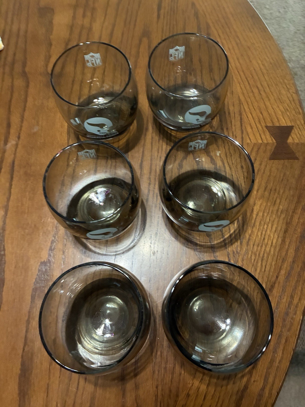 minnesota viking Vintage  Low Ball Glasses