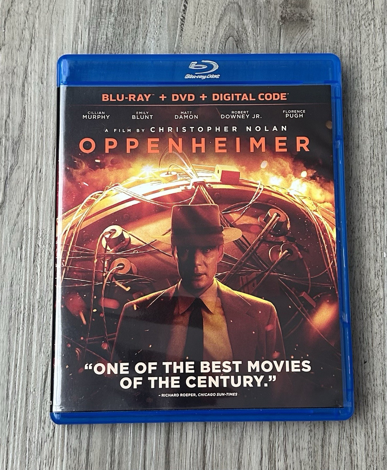 Oppenheimer (Blu-ray/DVD 2023 Standard Edition) Played Once