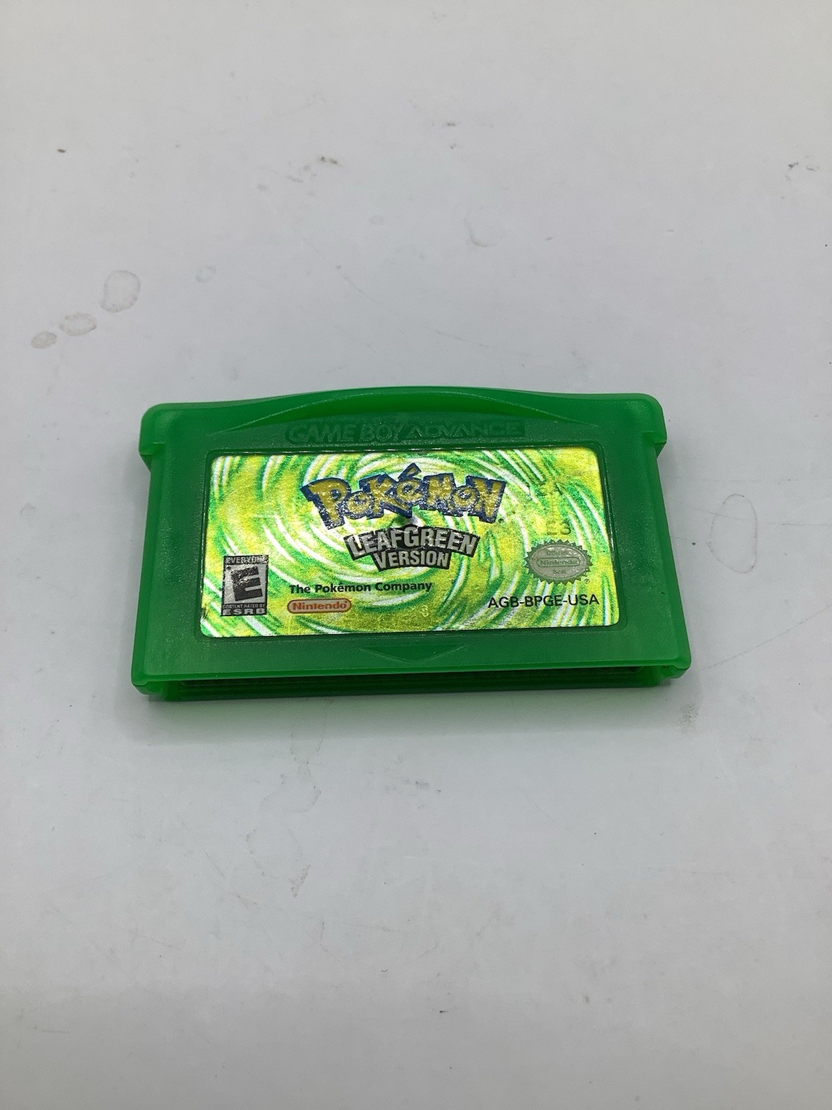 Nintendo Pokemon Leaf Green Version GBA Authentic TESTED WORKING Game ONLY