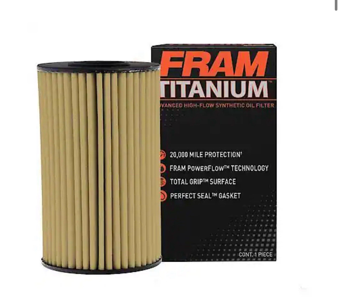 2015–2023 Audi VW Oil Filter FS12811 • FRAM Titanium • Fast Ship