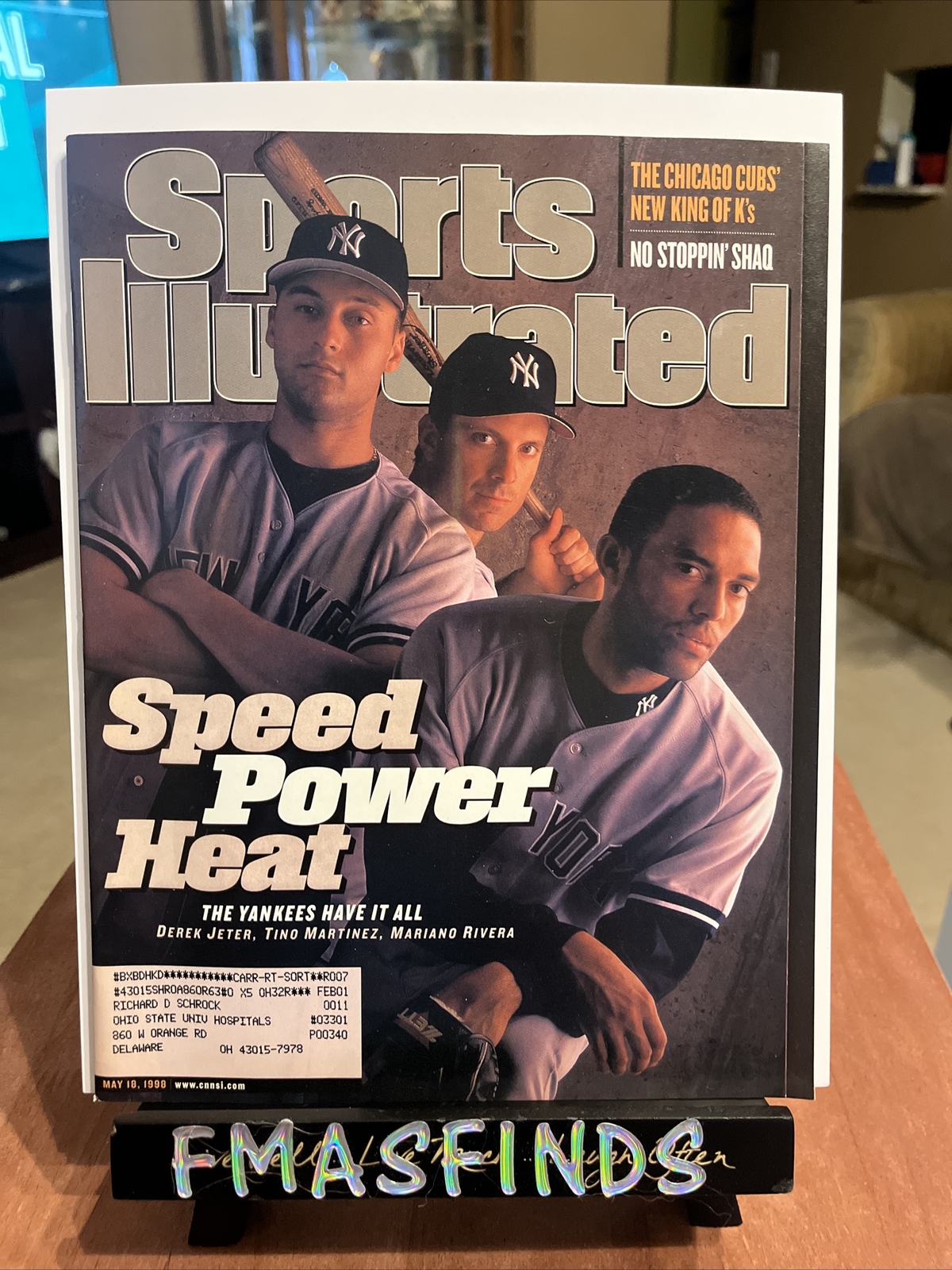 H2 1988 DEREK JETER MARIANO RIVERA YANKEES Sports Illustrated May 18