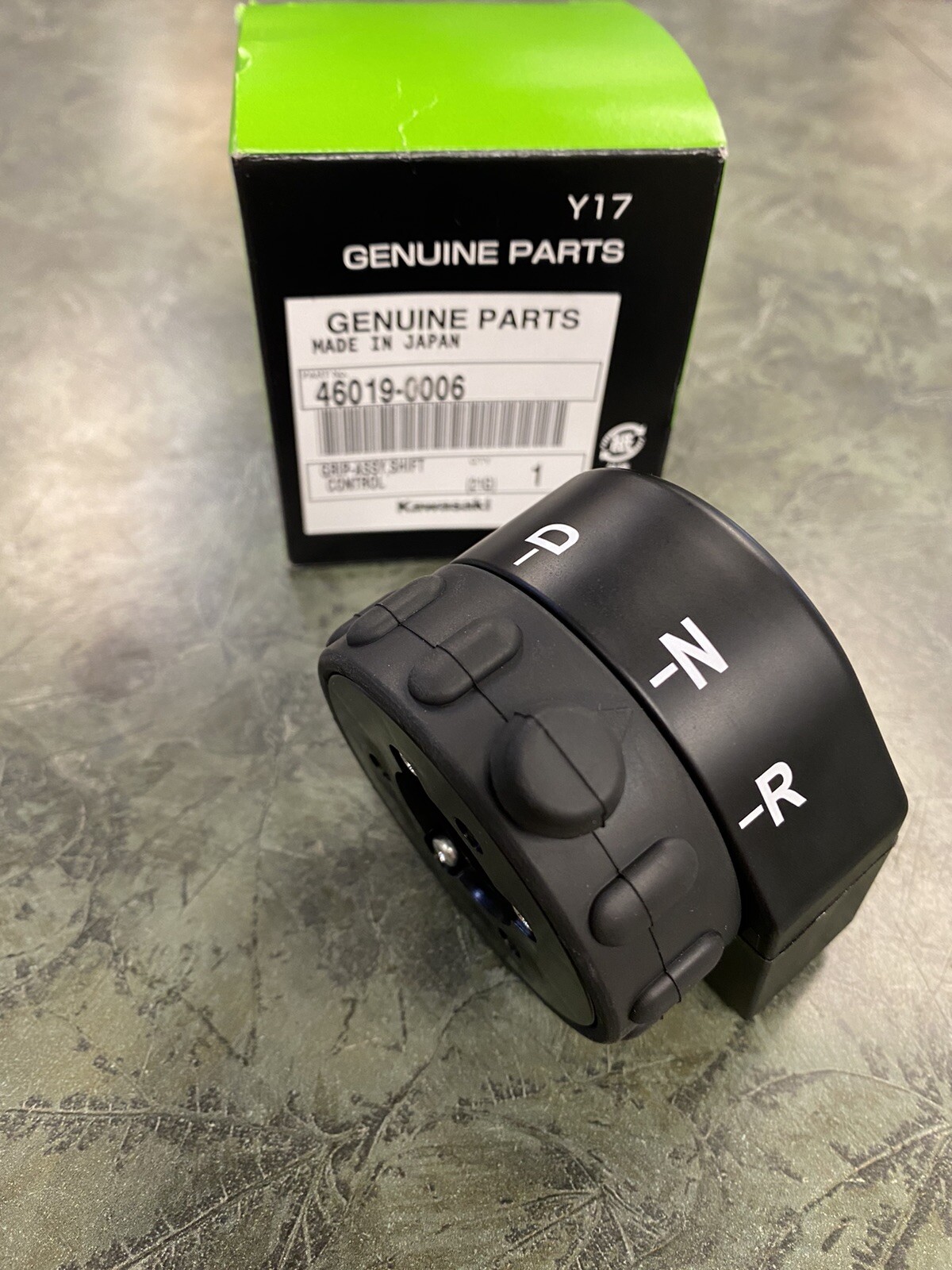 04-09 Kawasaki KFX700 KFX 700 Gear Shift Control Grip Assembly OEM 46019-0006