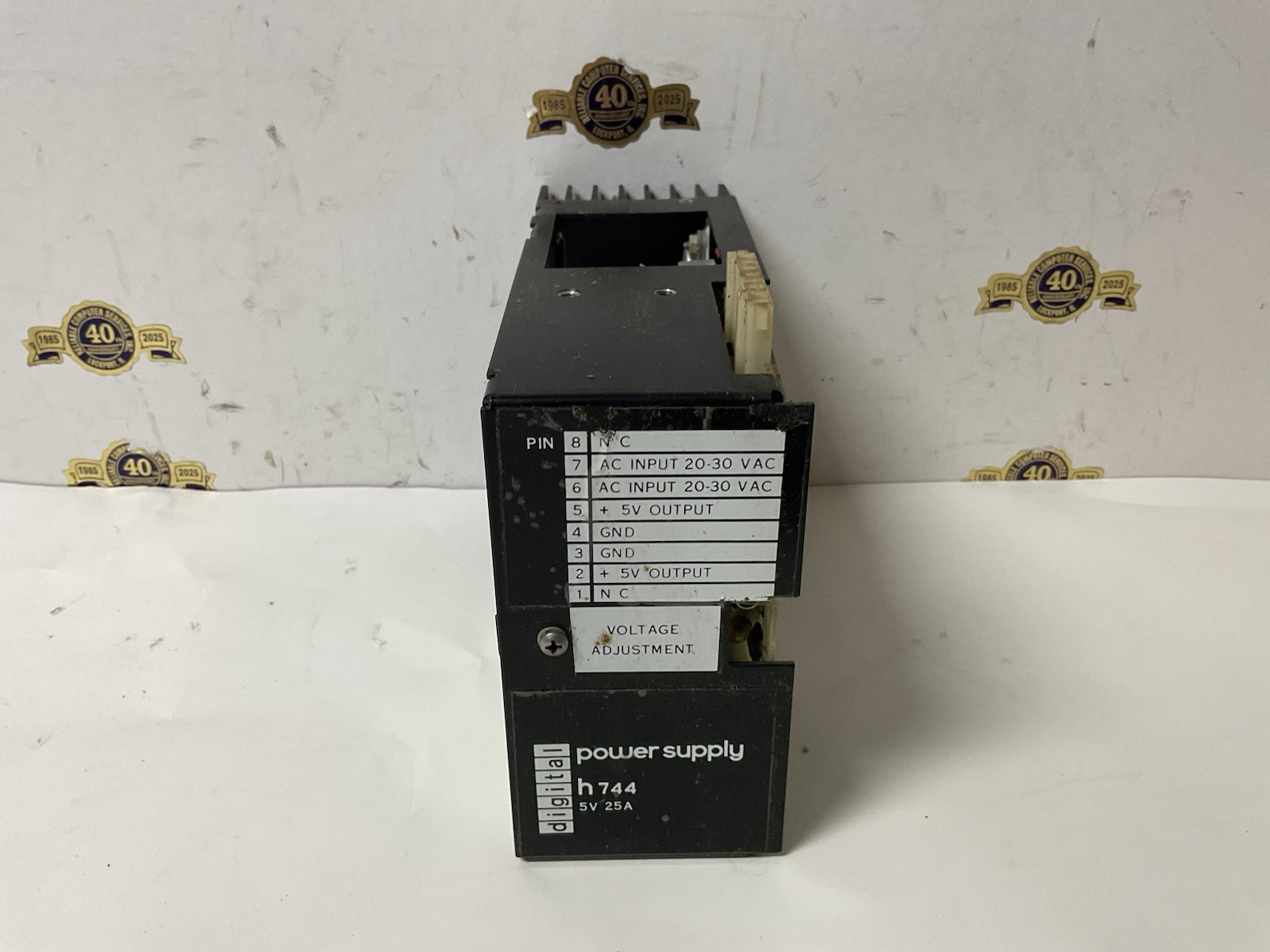 DEC DIGITAL PDP11 BA11 H744 power supply 5V 25A BA11-K BA11-F PDP11/34A PDP11/70