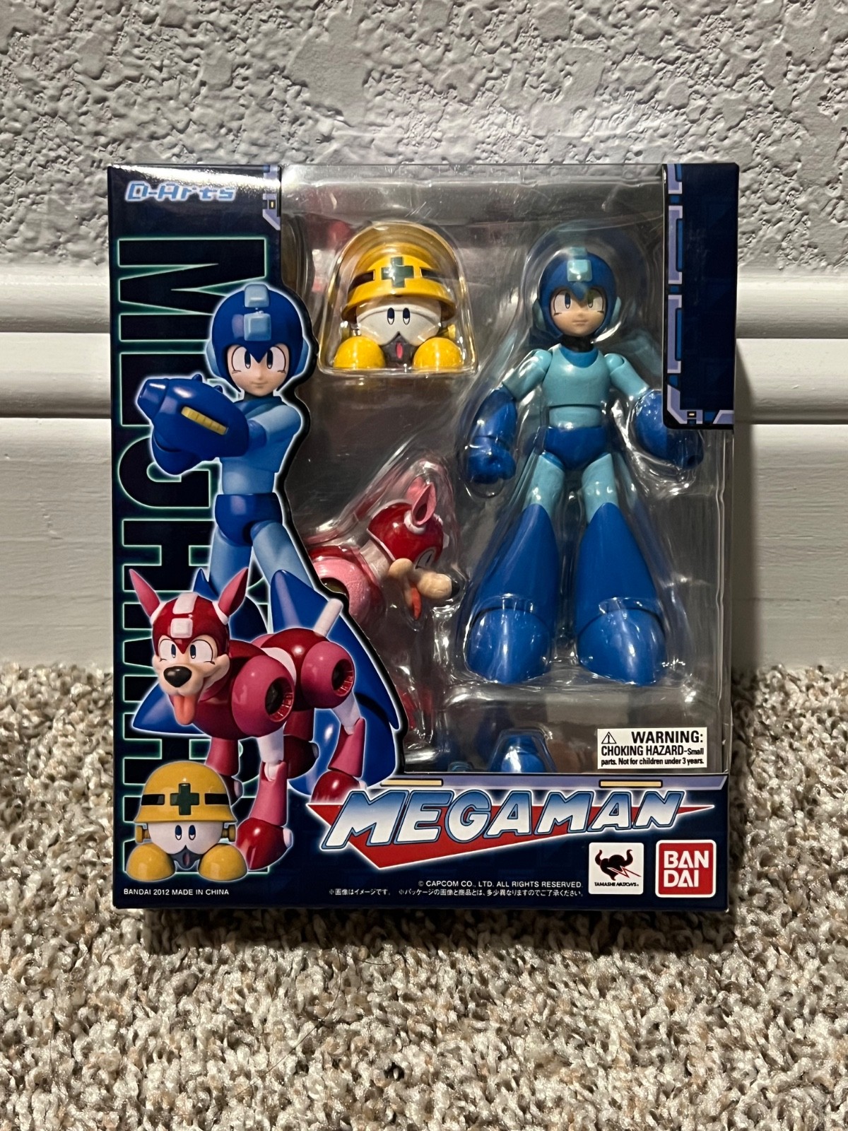 Bandai D-Arts Megaman & Rush Mettaur Rockman Action Figure 2012 Brand New Bandai D-Arts Megaman & Rush Mettaur Rockman Action Figure 2012 Brand New