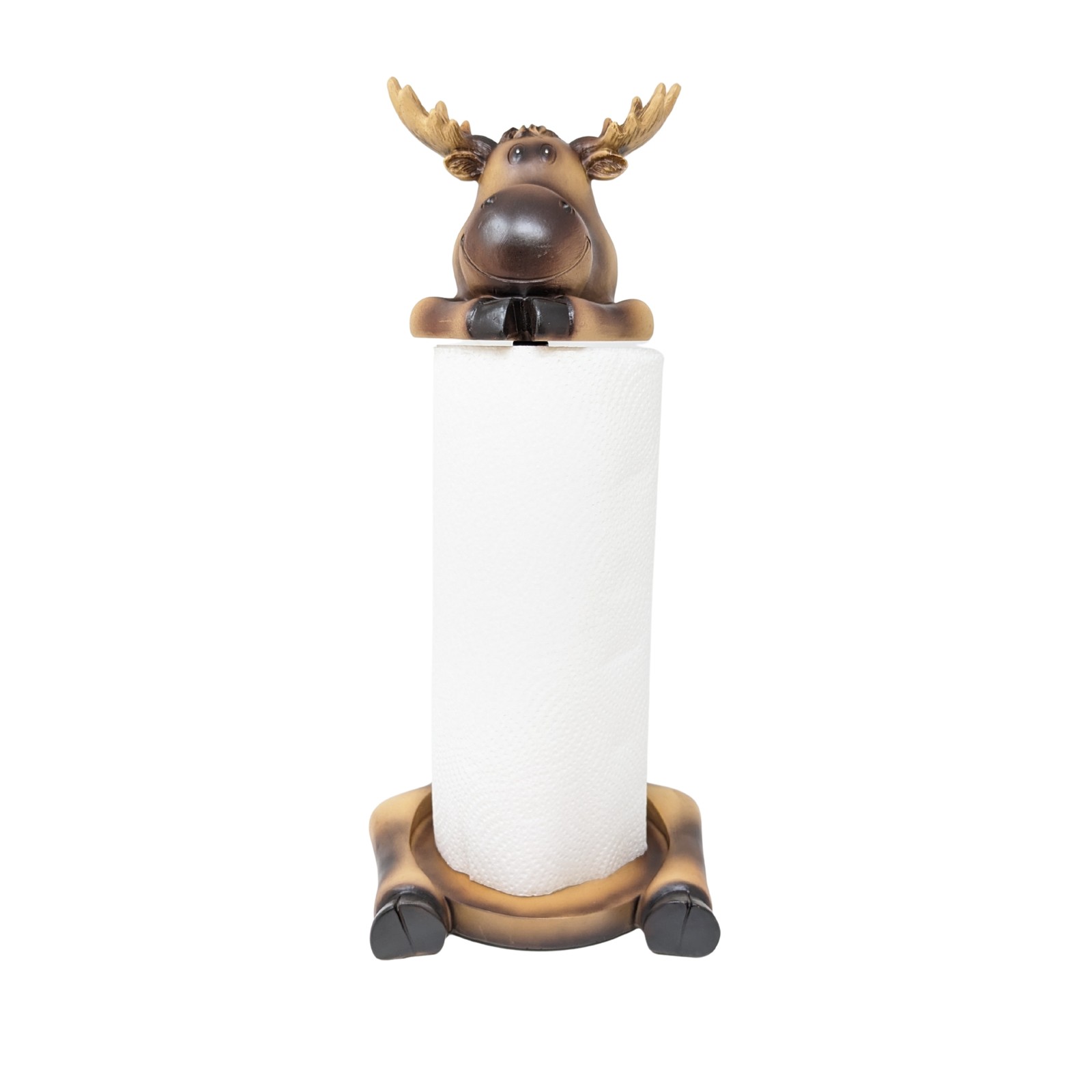 Moose Paper Towel Holder – Rustic Resin Stand for Cabin, Lodge, or Farmhouse Moose Paper Towel Holder – Rustic Resin Stand for Cabin, Lodge, or Farmhouse