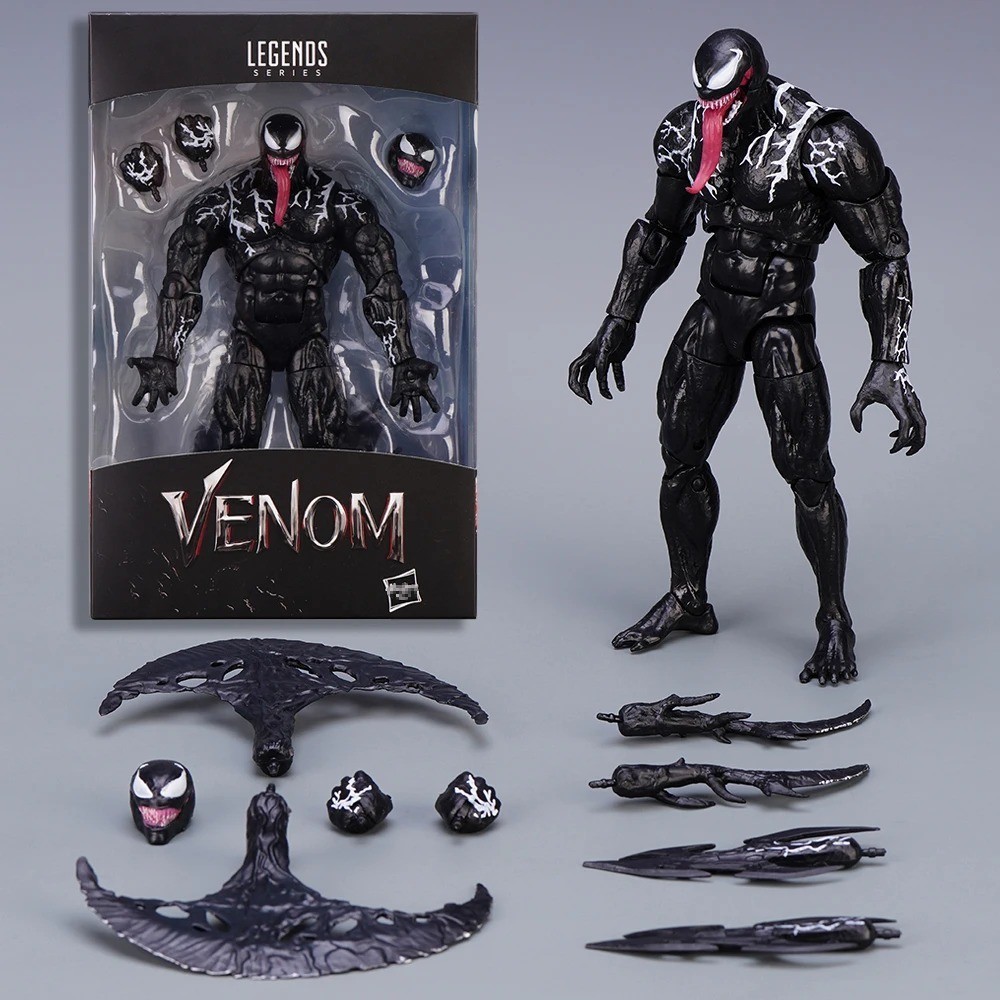 Spider-Man Marvel Legends Retro Venom Action Figure