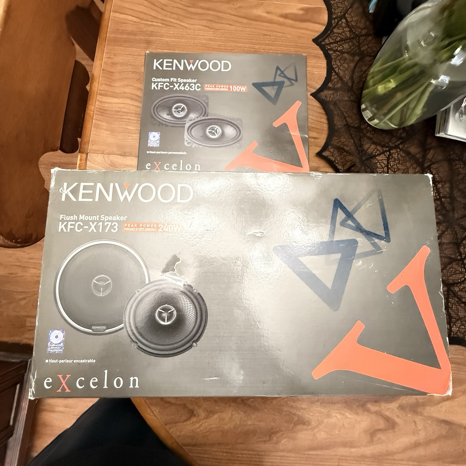 Kenwood KFC-X173 And KFC-X463C New In Box