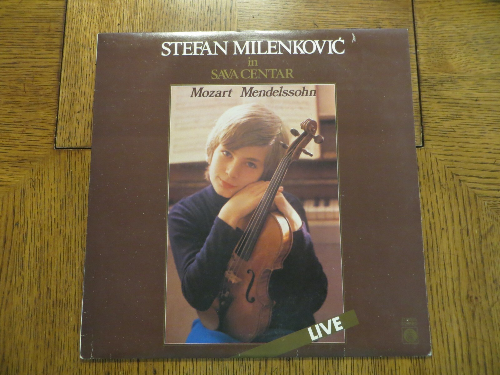 Stefan Milenković, Mozart, Mendelssohn – Live In Sava Centar - 1986 LP EX/EX