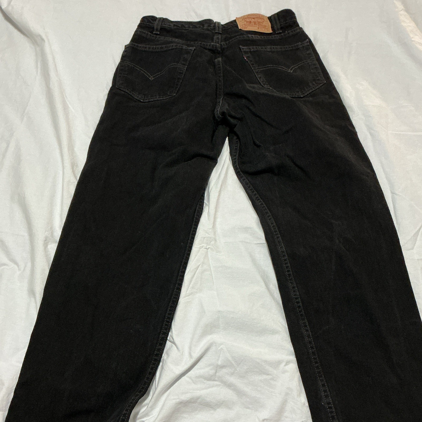 Levi’s 550 Men’s Jeans 33x30 Black Relaxed Fit Made in Mexico 100% Cotton