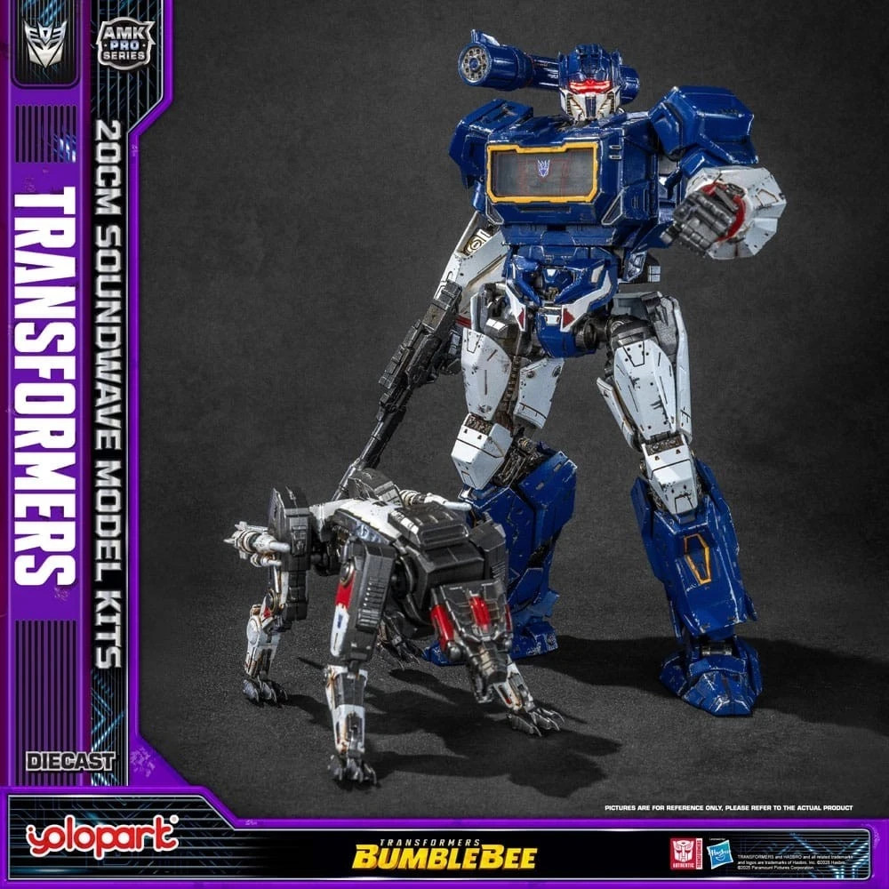 Yolopark Soundwave AMK PRO Series Model Kit Transformers Bumblebee DIECAST Yolopark Soundwave AMK PRO Series Model Kit Transformers Bumblebee DIECAST