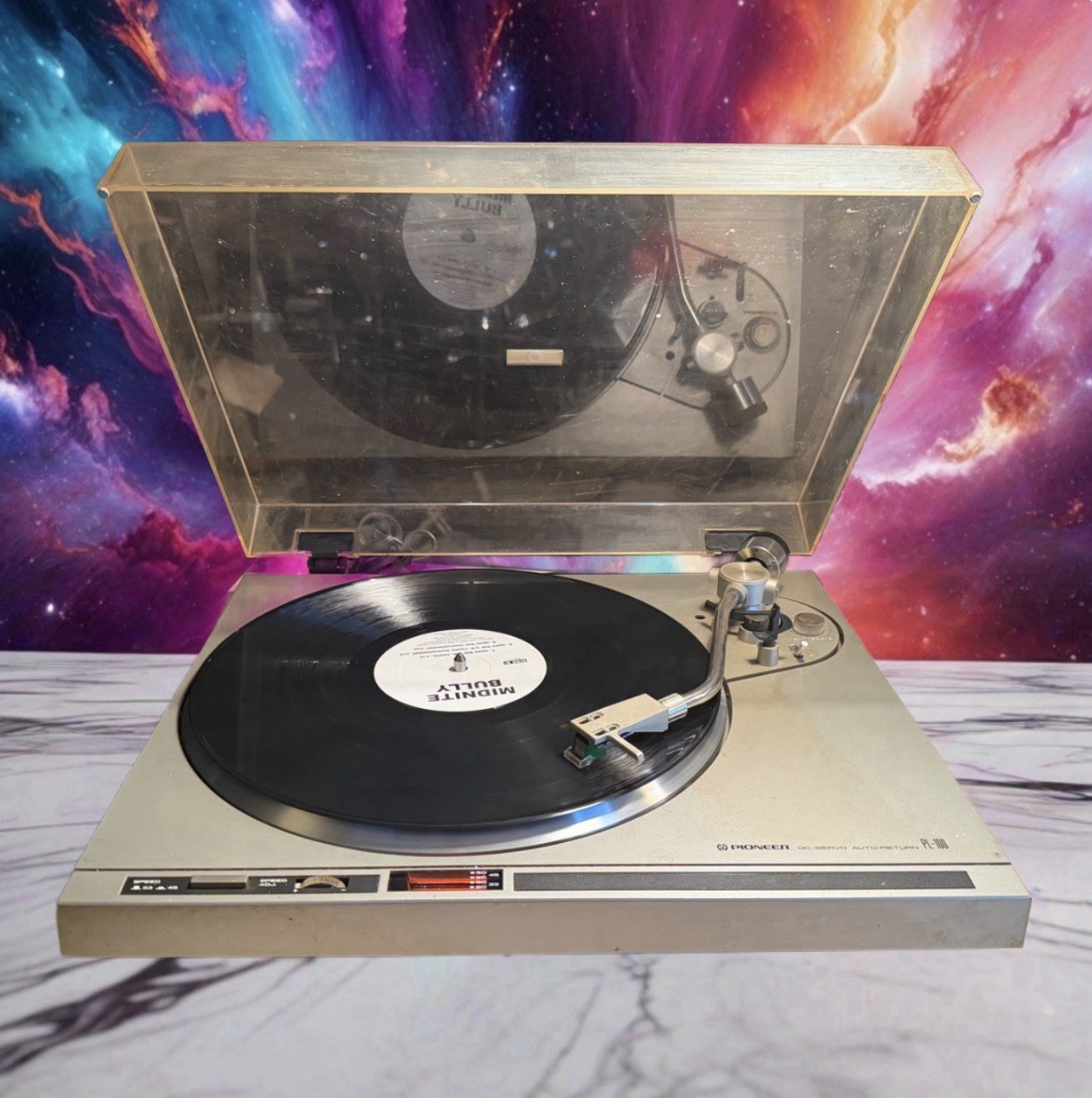 Vintage Pioneer PL-100 Turntable Tested & Working ICONIC Record Player🎶🔥Beauty Vintage Pioneer PL-100 Turntable Tested & Working ICONIC Record Player🎶🔥Beauty