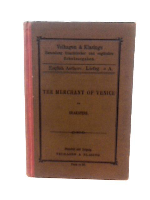 Shakspere's Merchant Of Venice - A Comedy (Shakspere - 1896) (ID:37099)