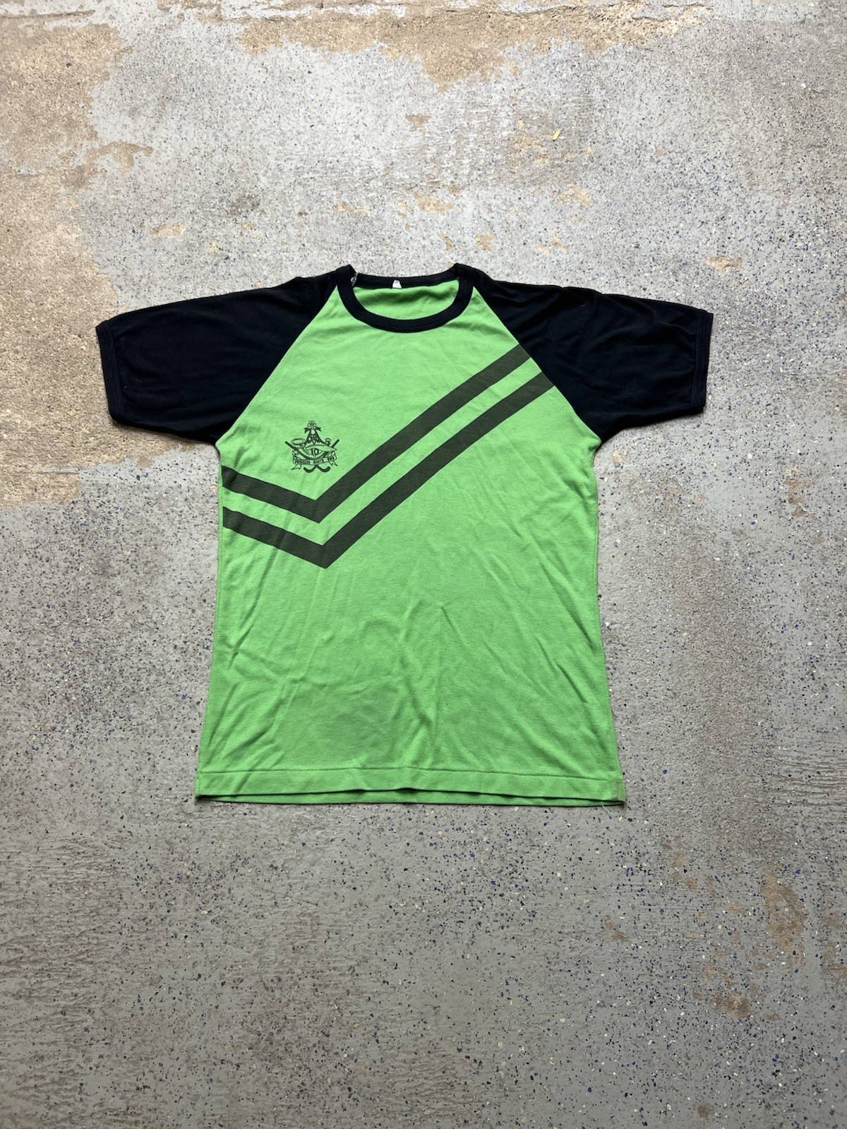 RARE VTG 1960s-1970s Princess Mary’s Own British Military Two Tone Jersey/Tshirt