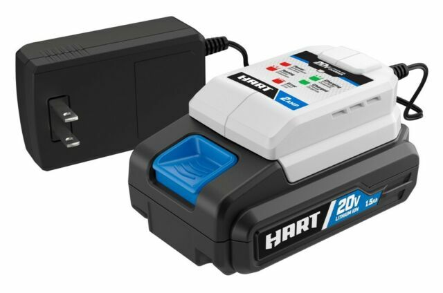 HART HPSK01 20V 1.5 Ah Battery & 2 Amp Charger - NEW OPEN 20 Volt