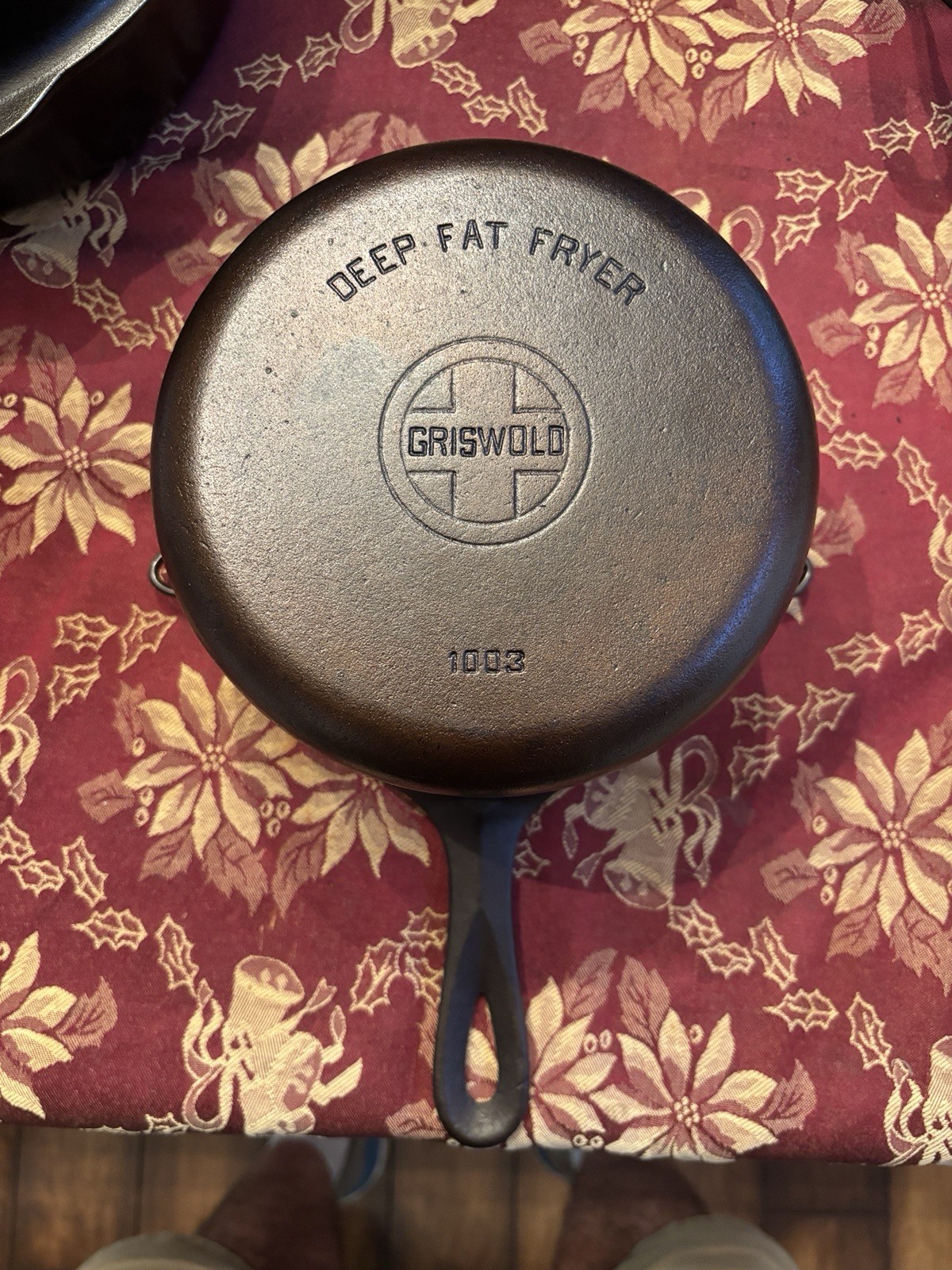 1940's-50's Griswold Cast Iron Deep Fat Fryer (Amazing Condition) 1940's-50's Griswold Cast Iron Deep Fat Fryer (Amazing Condition)