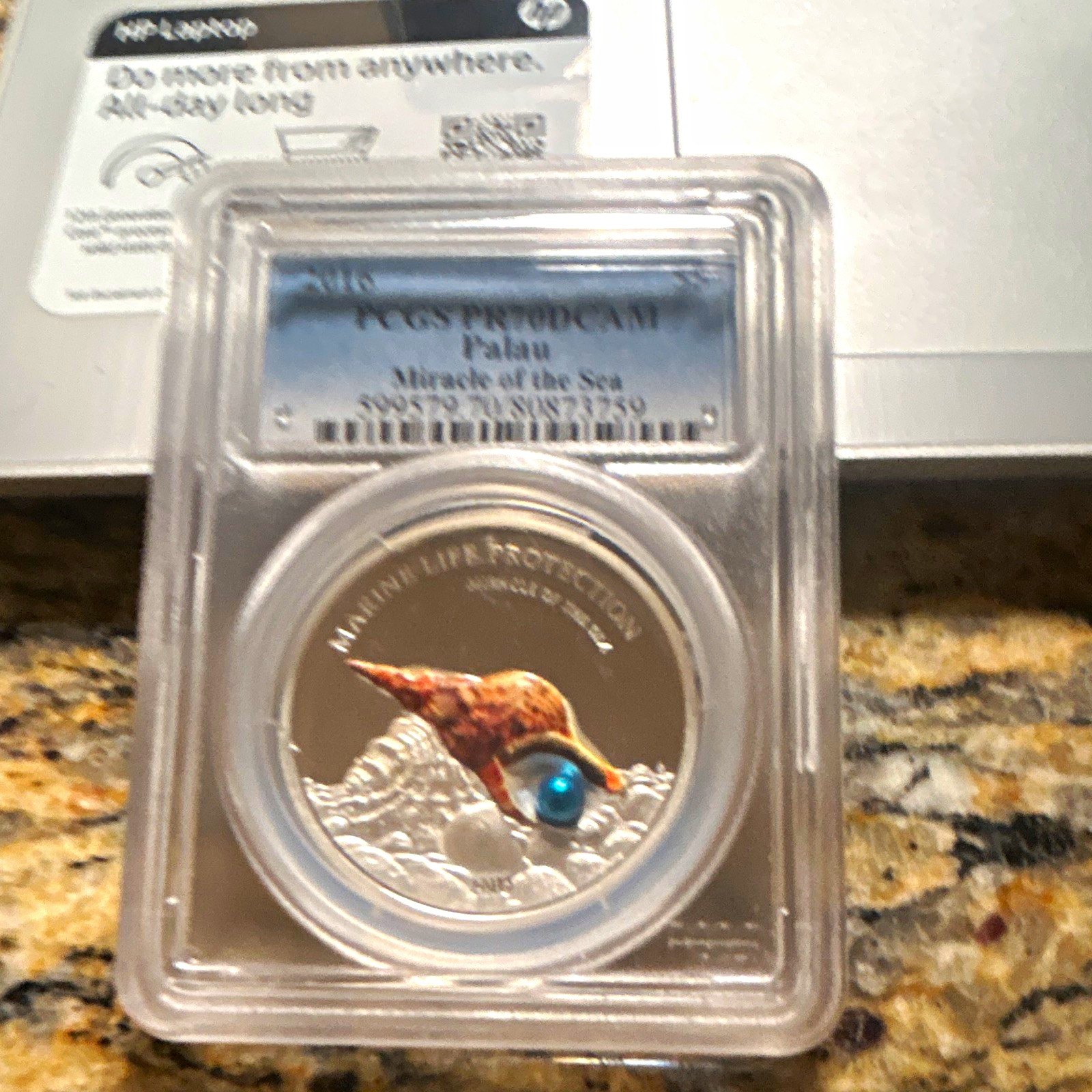 2024 Palau $5 Miracle of the Sea Silver .999 PCGS PR70DCAM KM#2817