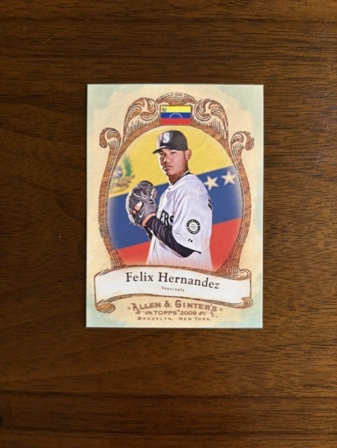 2009 Topps Allen Ginter Baseball National Pride NP-17 Felix Hernandez 2009 Topps Allen Ginter Baseball National Pride NP-17 Felix Hernandez