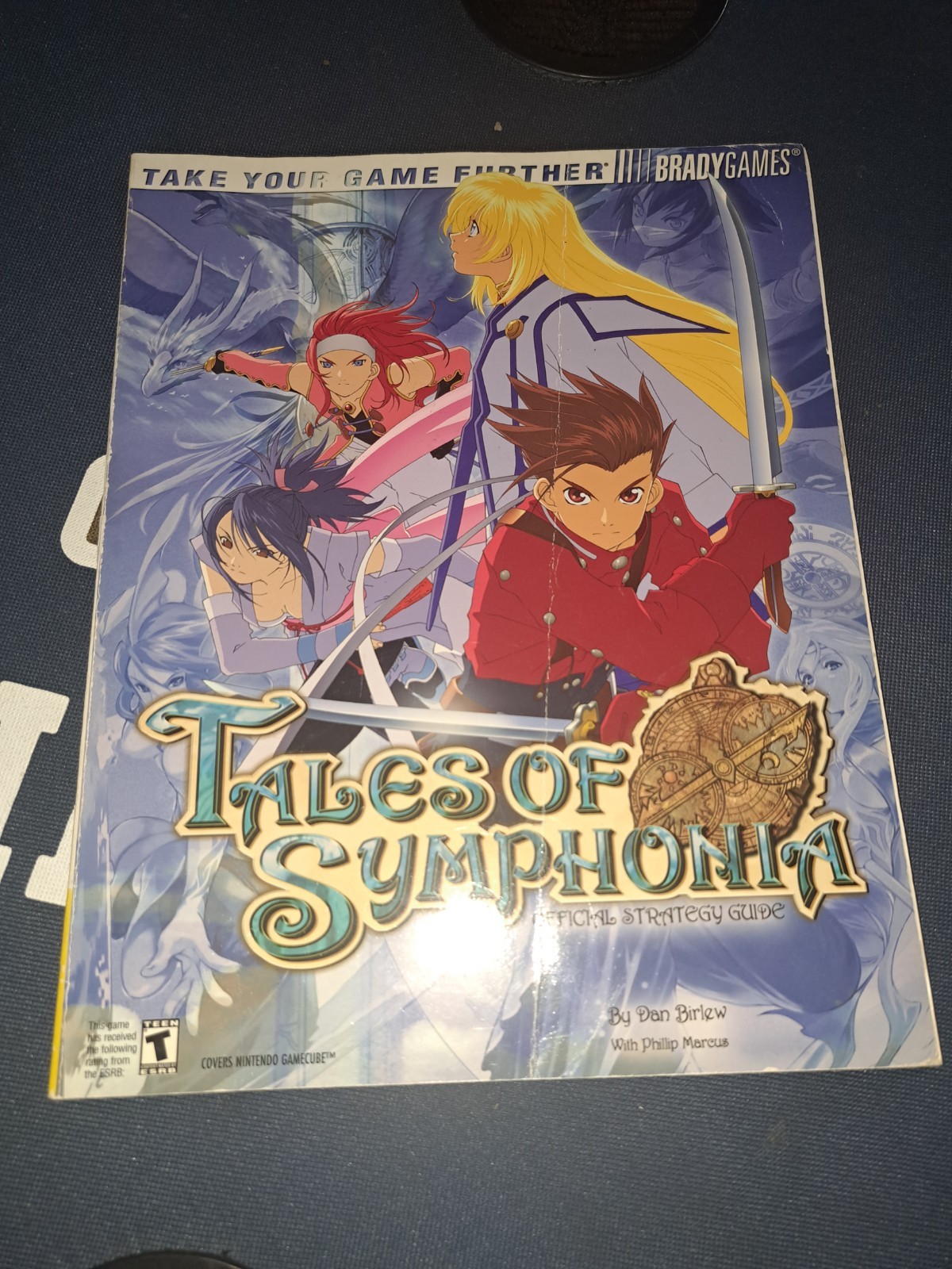 Tales of Symphonia Official Strategy Guide Brady Nintendo Game Cube Namco