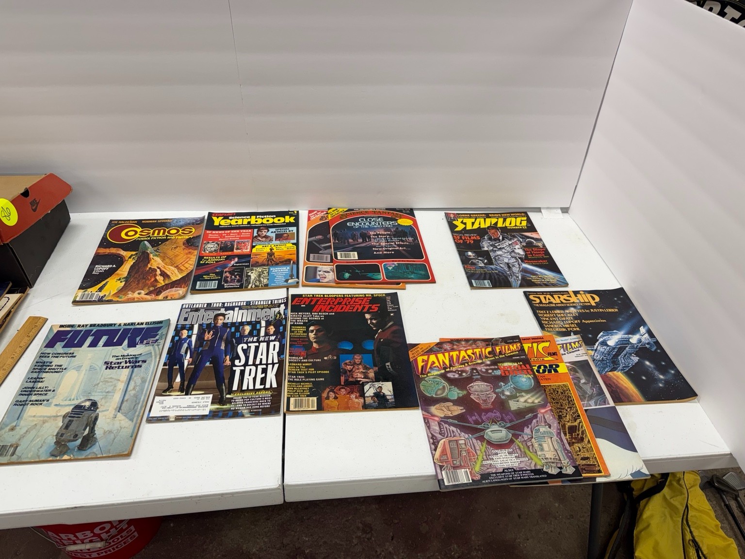 Vintage Sci-Fi Magazine Lot Star Trek Alien Star Wars Starlog Fantastic Films 19