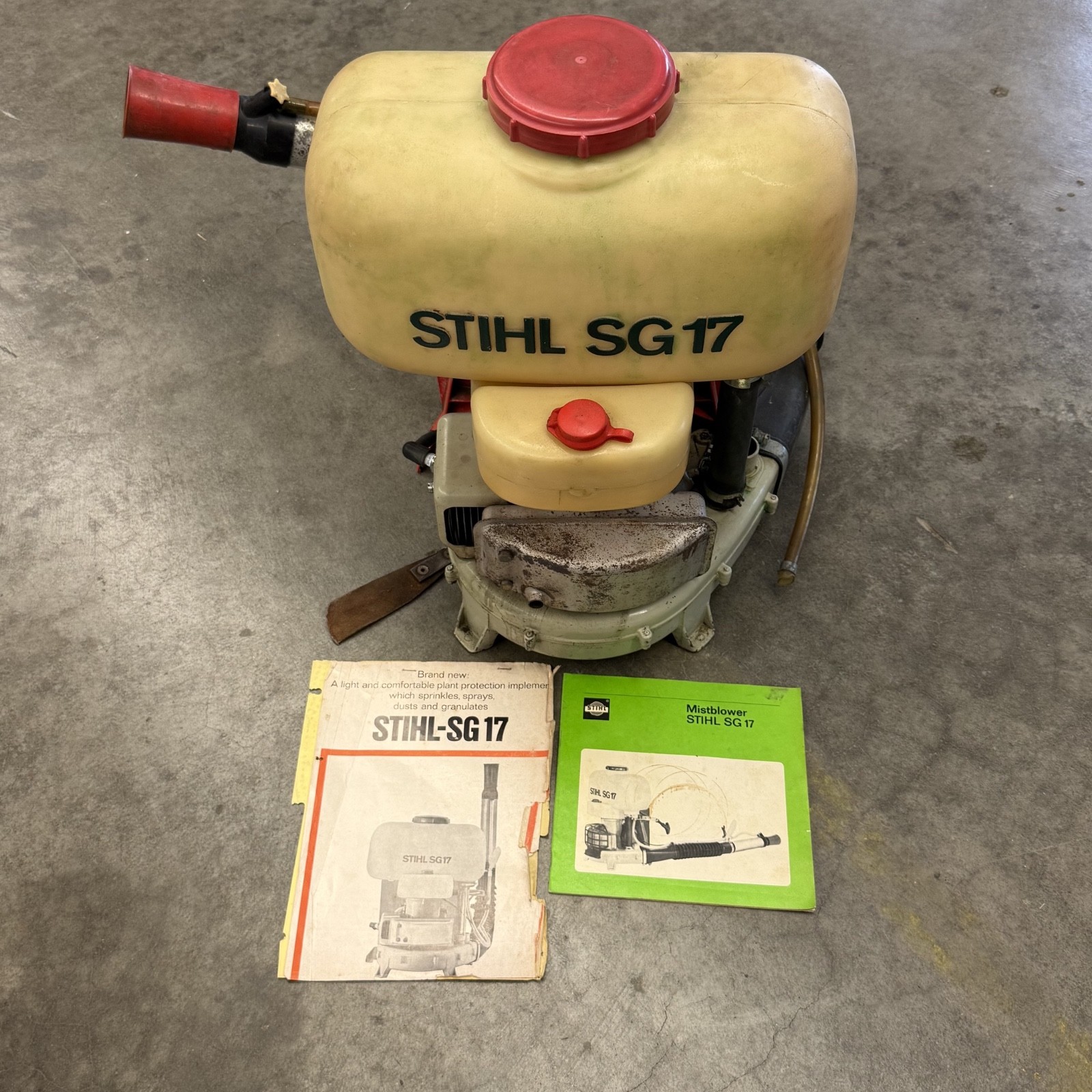 Vintage Stihl SG 17 Backpack Mist Blower