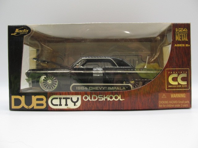 Jada Toys 1:24 Scale 1964 Chevy Impala Dub City Oldskool Diecast CC NIB