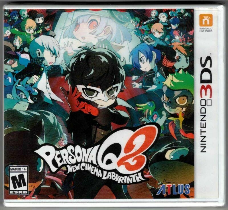Persona Q2: New Cinema Labyrinth Standard Edition 3DS (Brand New Factory Sealed Persona Q2: New Cinema Labyrinth Standard Edition 3DS (Brand New Factory Sealed