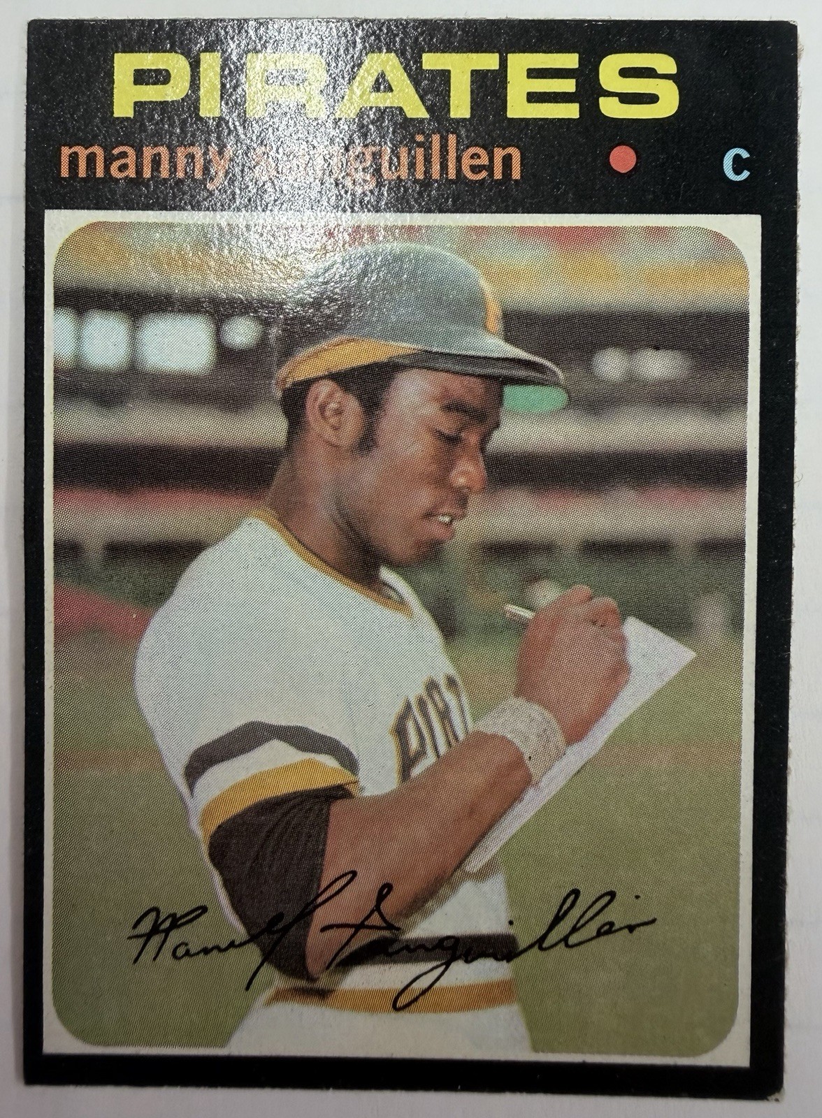1971 Topps - Manny Sanguillen #480 1971 Topps - Manny Sanguillen #480