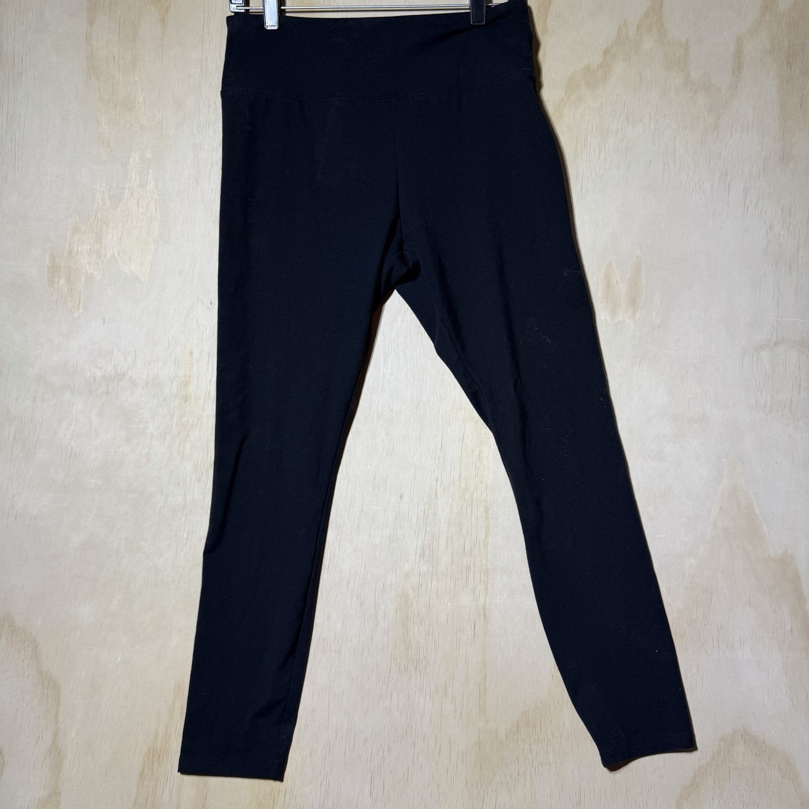 Simply Vera Vera Wang Womens Large Black Pull On Stretch Leggings Pants L