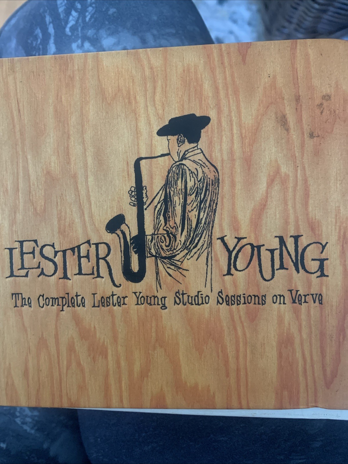 THE  COMPLETE LESTER YOUNG STUDIO SESSICONS  ON VERVE       8 CD  SET   VG+