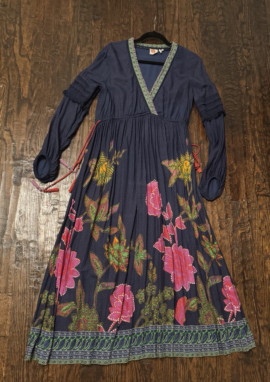 Anthropologie Pilcro & the Letterpress Lilla Melinda Floral Maxi Dress – Size M