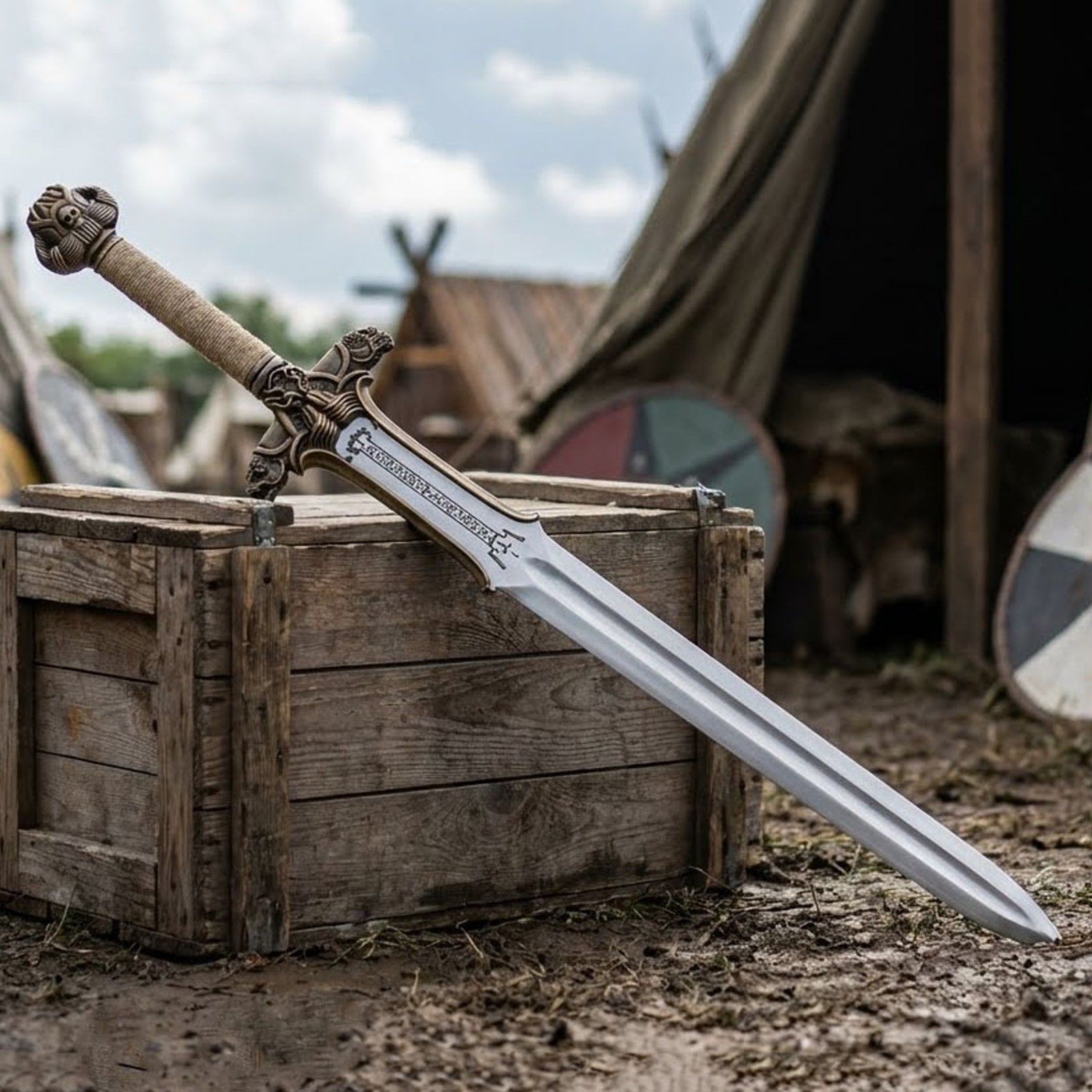 Conan the Barbarian Sword – Real Full Tang Atlantean Medieval Swords Replica