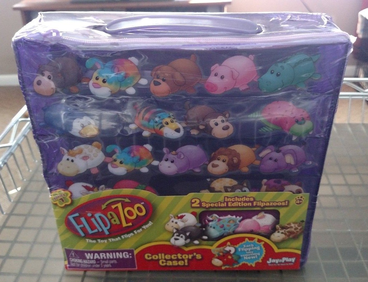 FlipaZoo Mini Collectors Case Includes 2 Special Edition Flip a Zoo Minis NIP FlipaZoo Mini Collectors Case Includes 2 Special Edition Flip a Zoo Minis NIP
