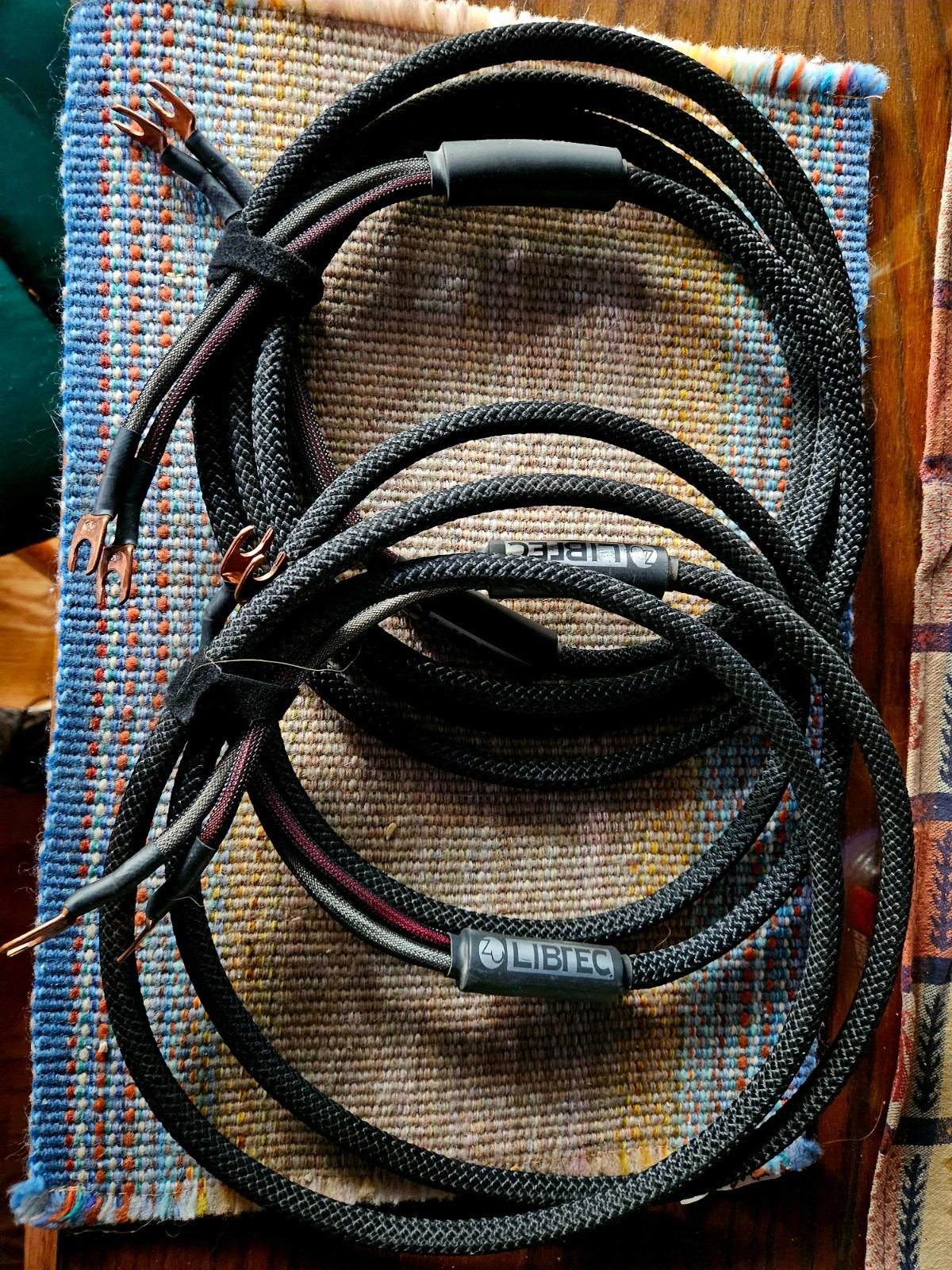 Zu Audio Libtec 3M (10 ft) Speaker Cables Spades Both Ends