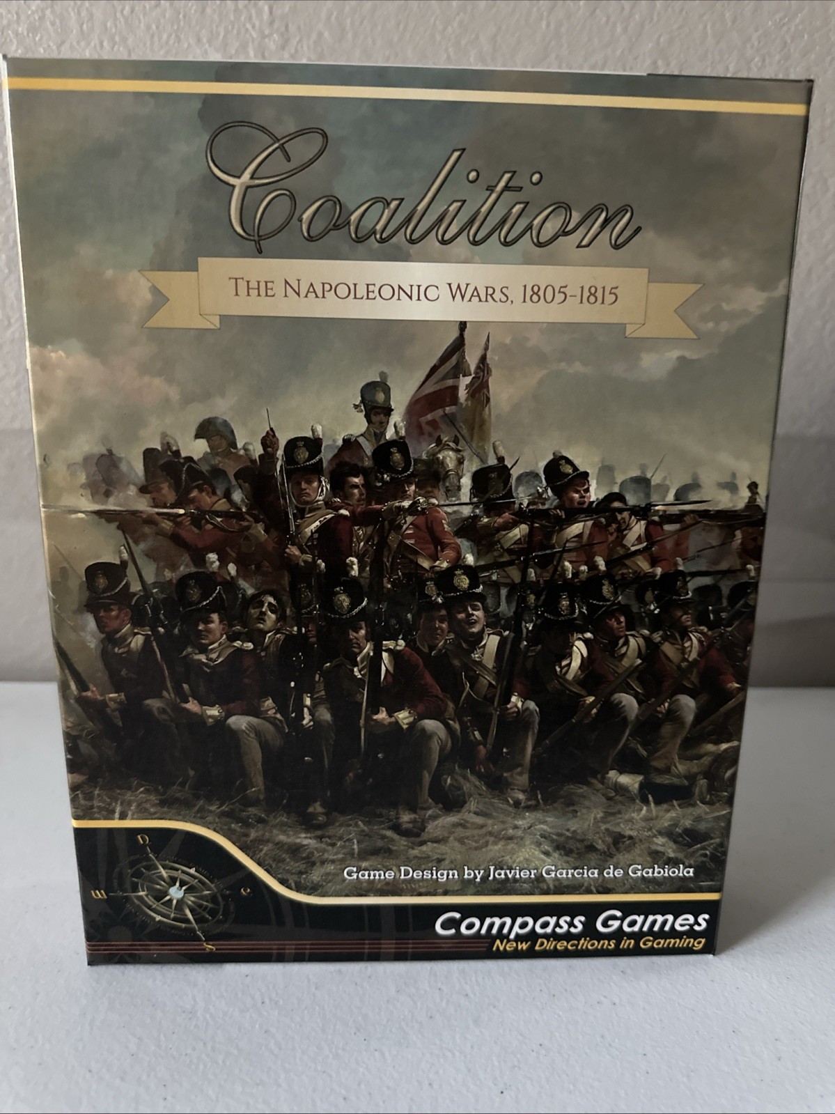 Compass Games Coalition The Napoleonic War Board Game New Sealed