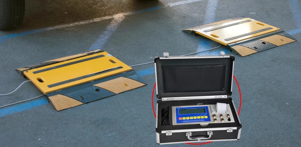 New Heavy Duty Portable Axle Scale Weigh Pads Truck Vehicle Scale System