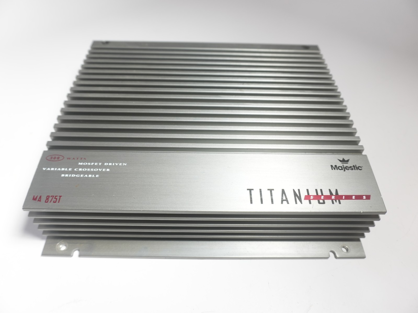 Majestic MA-875T Titanium Series 300W 2 Channel Car Amplifier Amp Old School