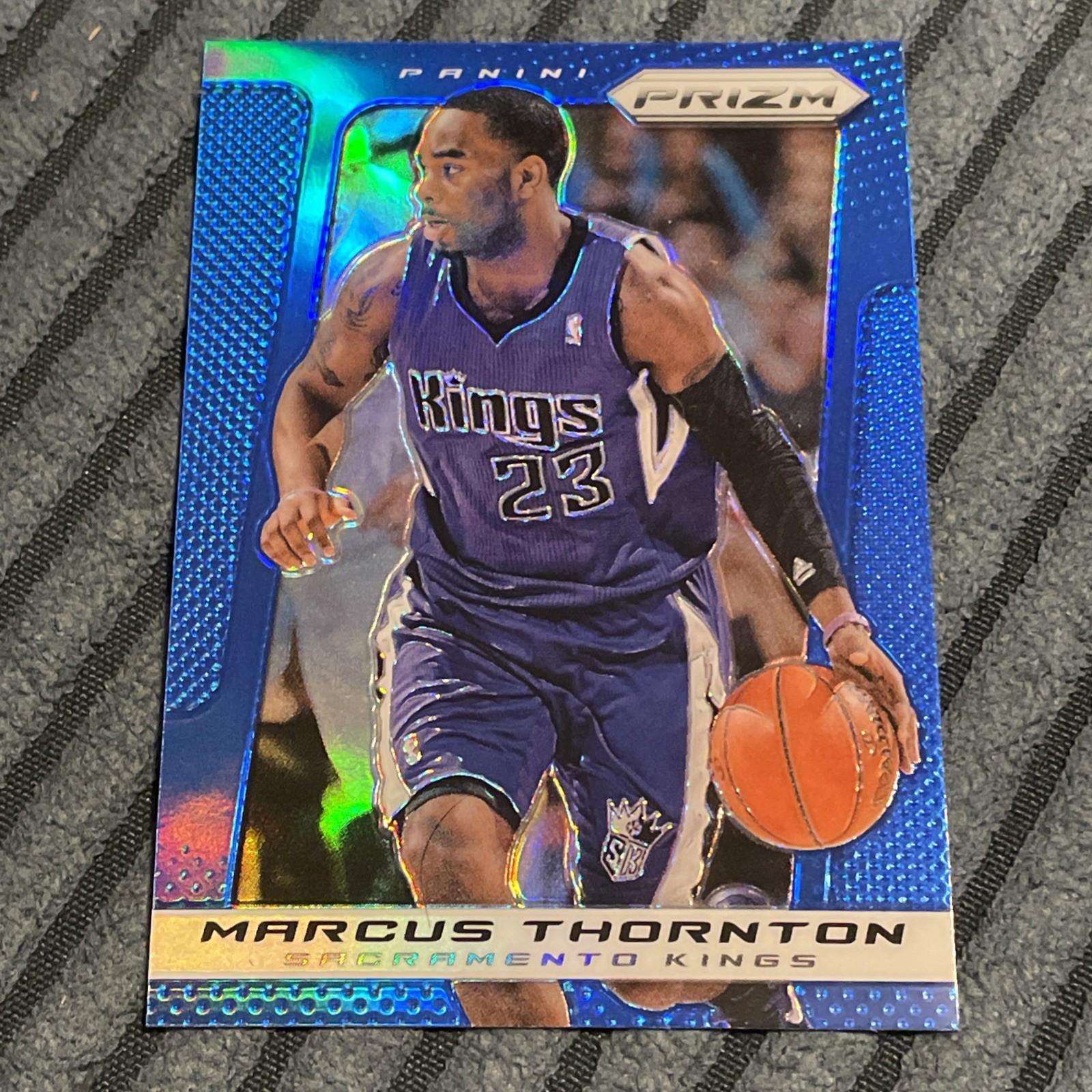 2013-14 Panini Prizm - Marcus Thornton #185 Blue Prizm 2013-14 Panini Prizm - Marcus Thornton #185 Blue Prizm