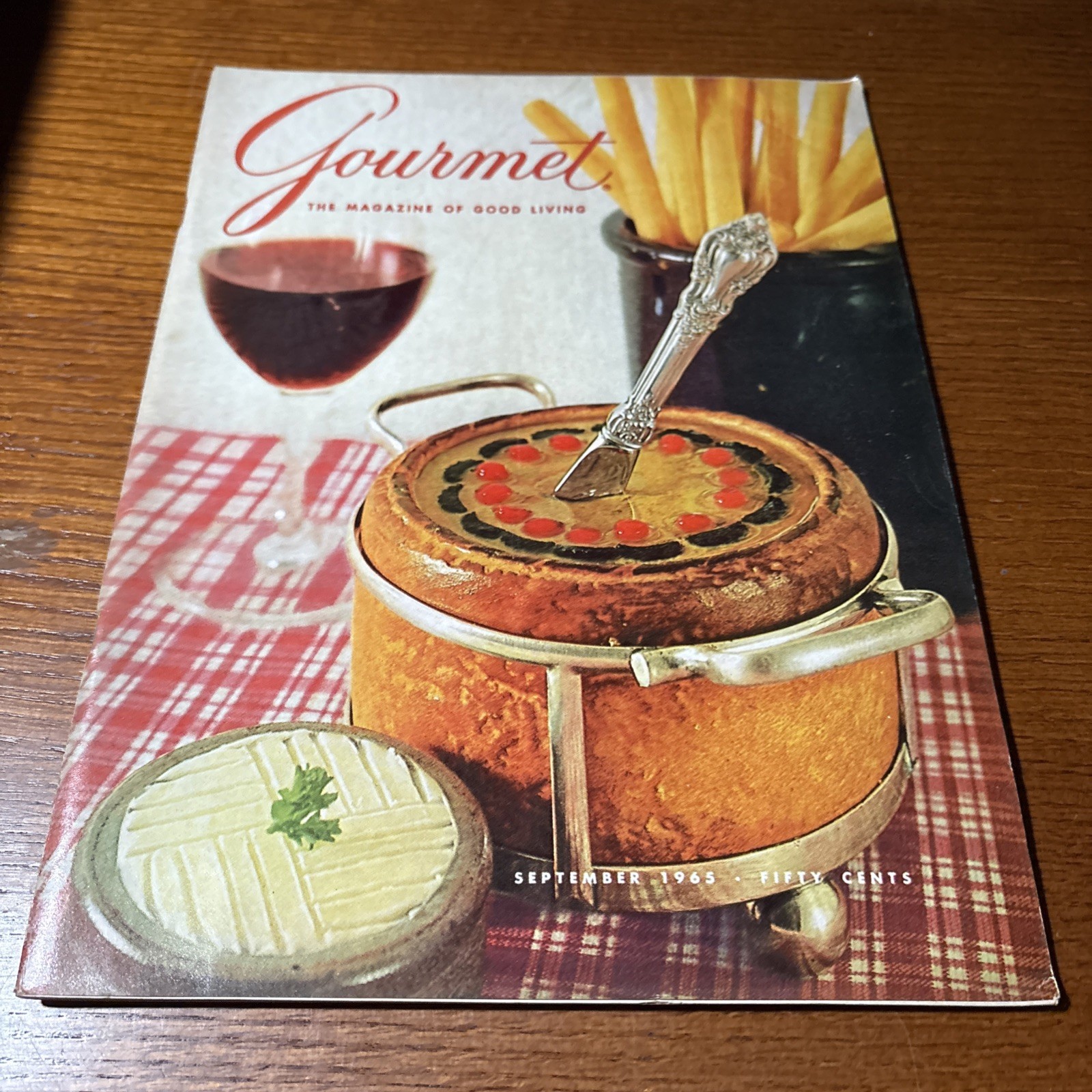 VTG Sept 1965 Gourmet Magazine: Spice Heritage: Nutmeg & Mace/ Swedish Flavor