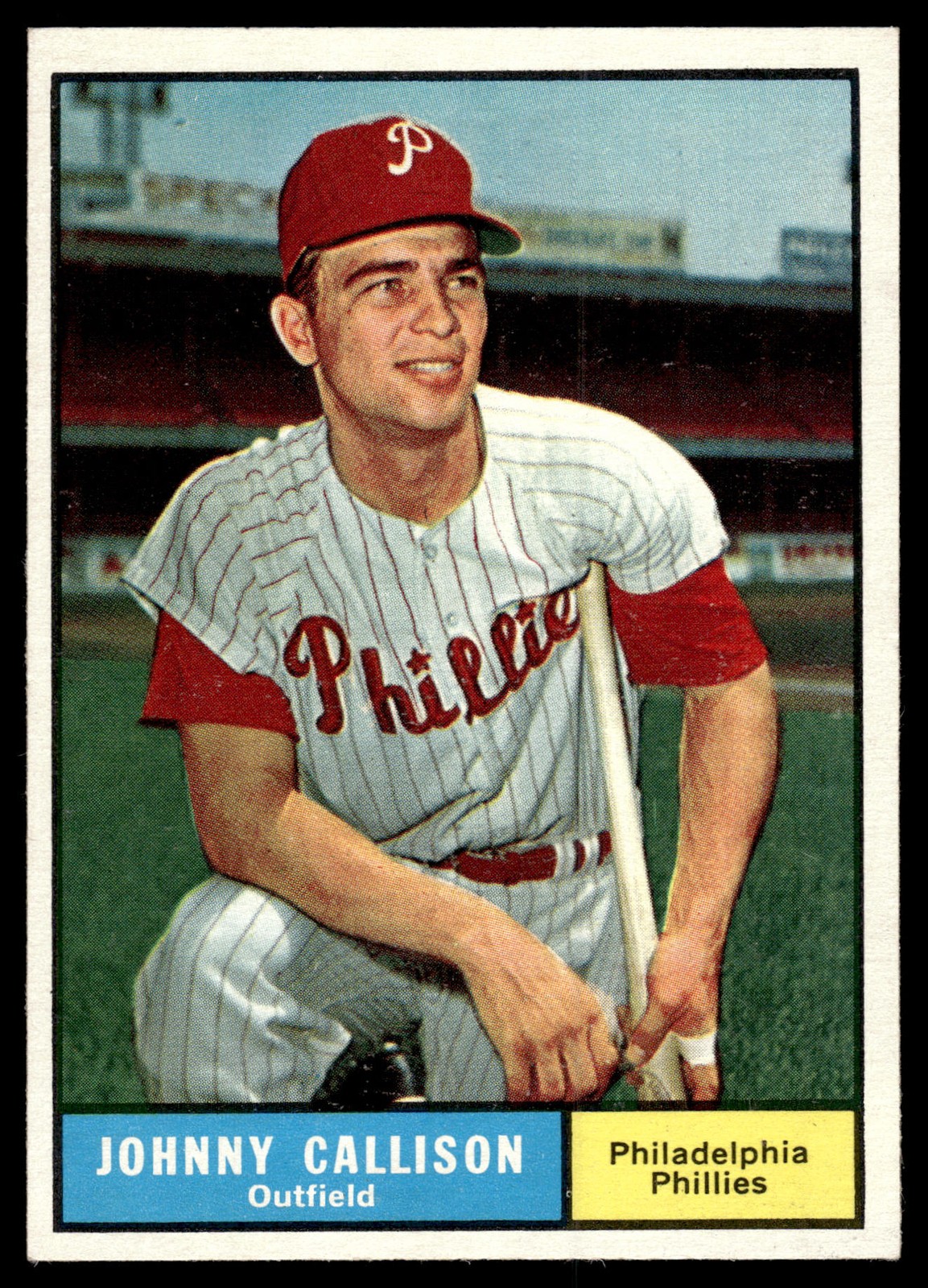 Johnny Callison 1961 Topps #468 Philadelphia Phillies