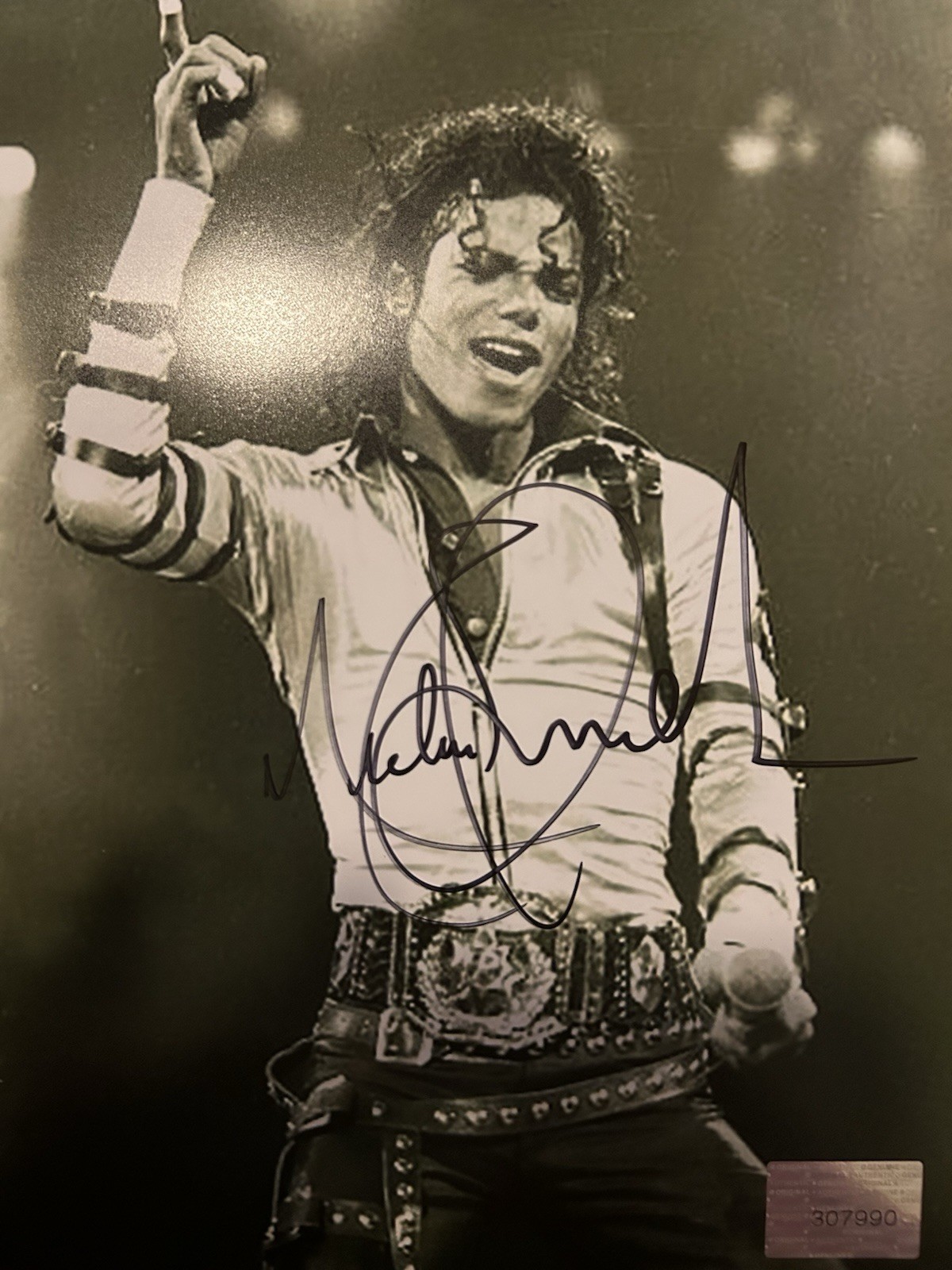 Michael Jackson 8x10 Signed Photo With COA Michael Jackson 8x10 Signed Photo With COA