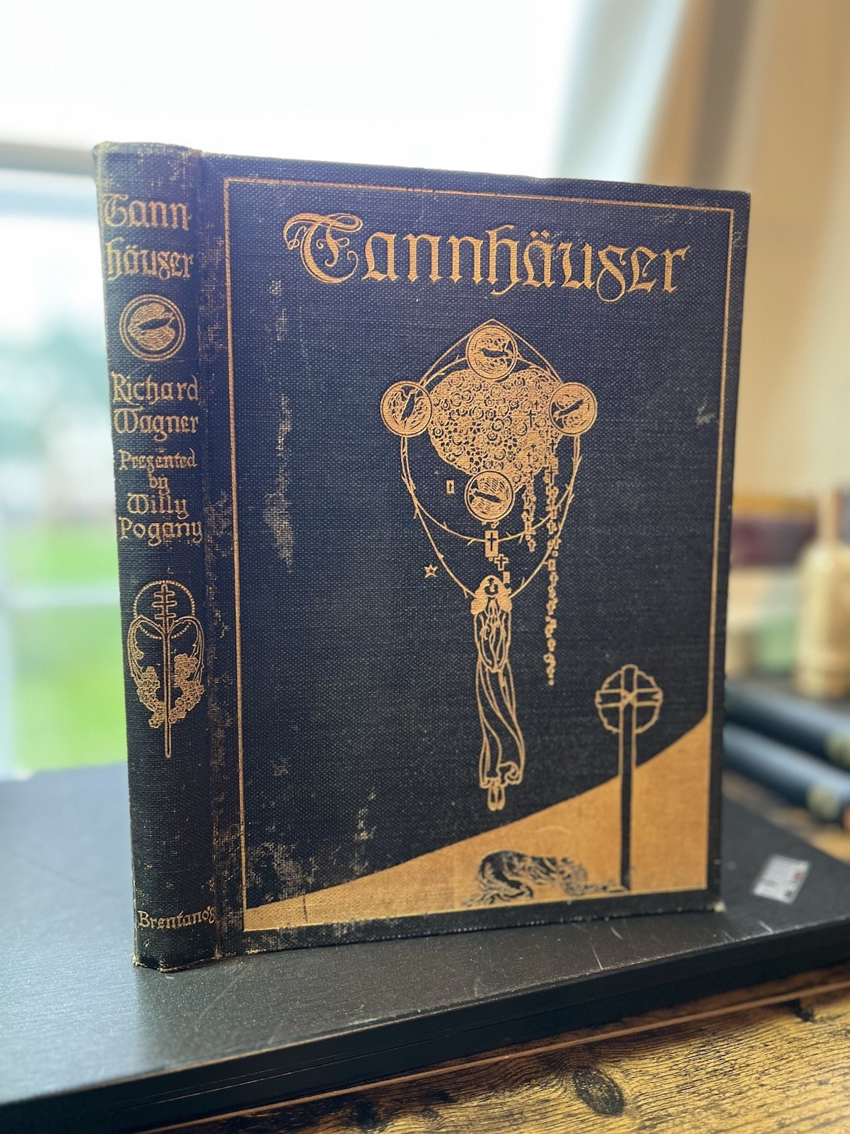 TANNHAUSER (1911) DRAMATIC POEM BY RICHARD WAGNER, WILLY POGANY, BRENTANO\'S 1ST