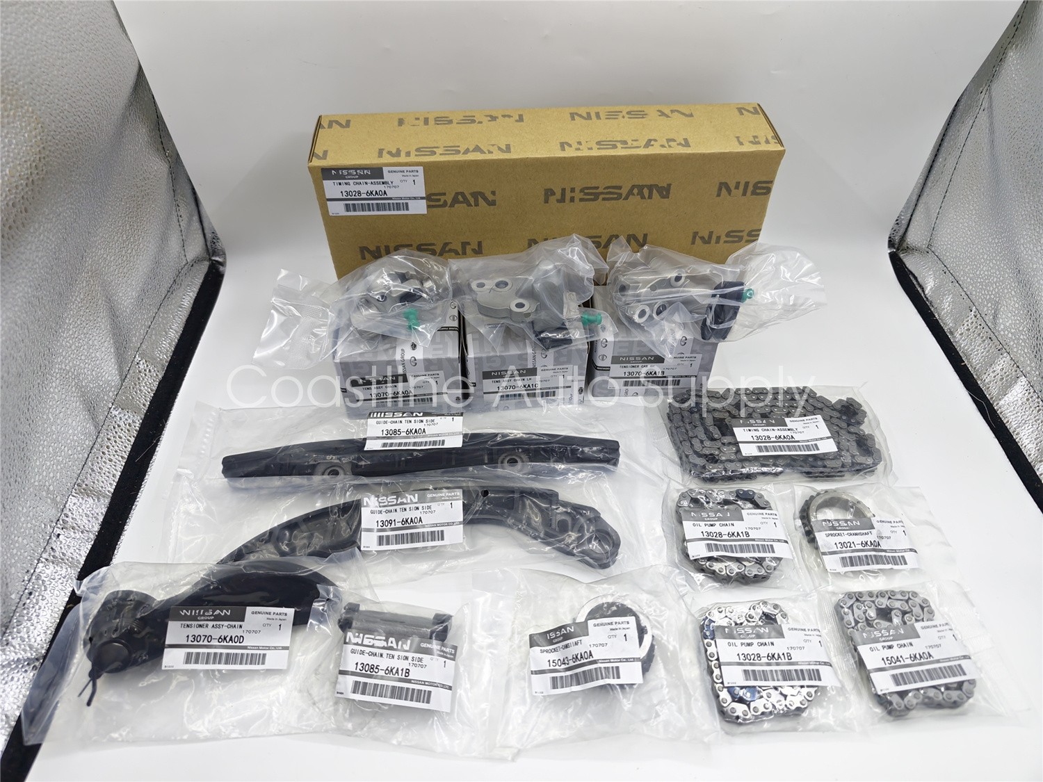 Engine Timing Chain Kit For 17-24 Nissan Pathfinder Infiniti QX60 3.5L VQ35DD US