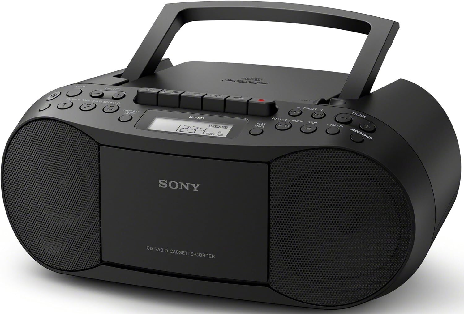 Sony CFD-S70. CD, Cassette, FM/AM Boombox. New In Box