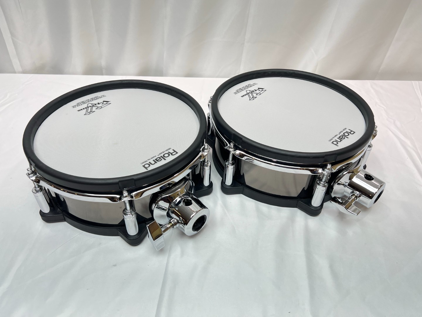 TWO Roland PD-108 BC V Drum 10\ TWO Roland PD-108 BC V Drum 10\